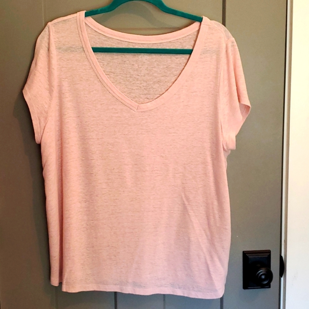 Distressed look Lane Bryant blouse size 14/16